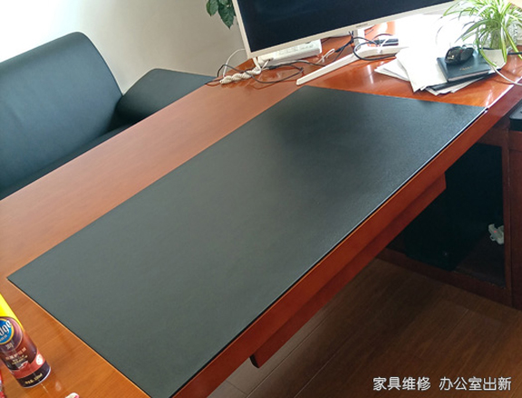 武汉办公桌皮垫,武汉班台皮垫定制